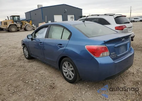 2016 Subaru Impreza Premium from USA, damaged, VIN JF1GJAB61GH023713